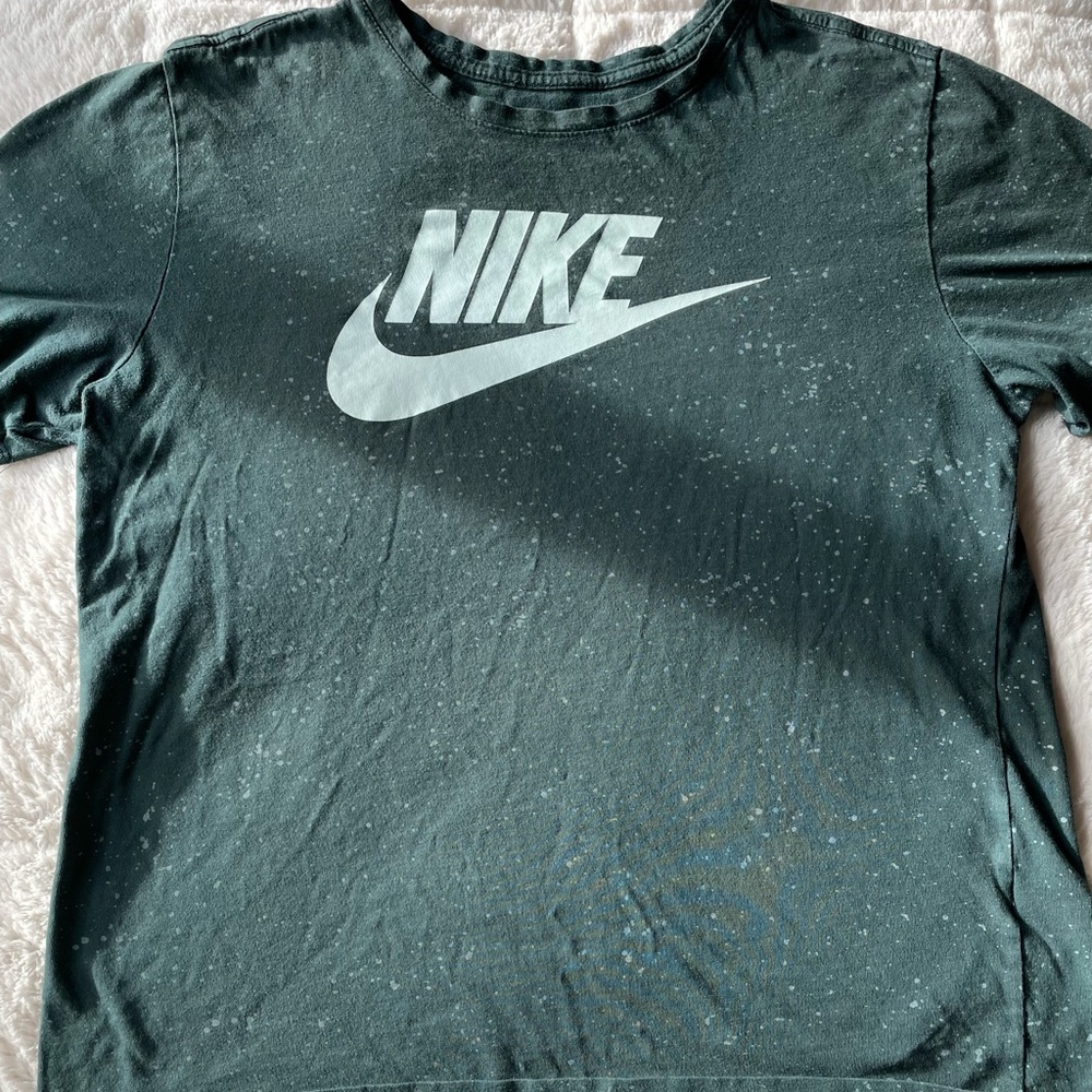Nike Green Bleached Tee